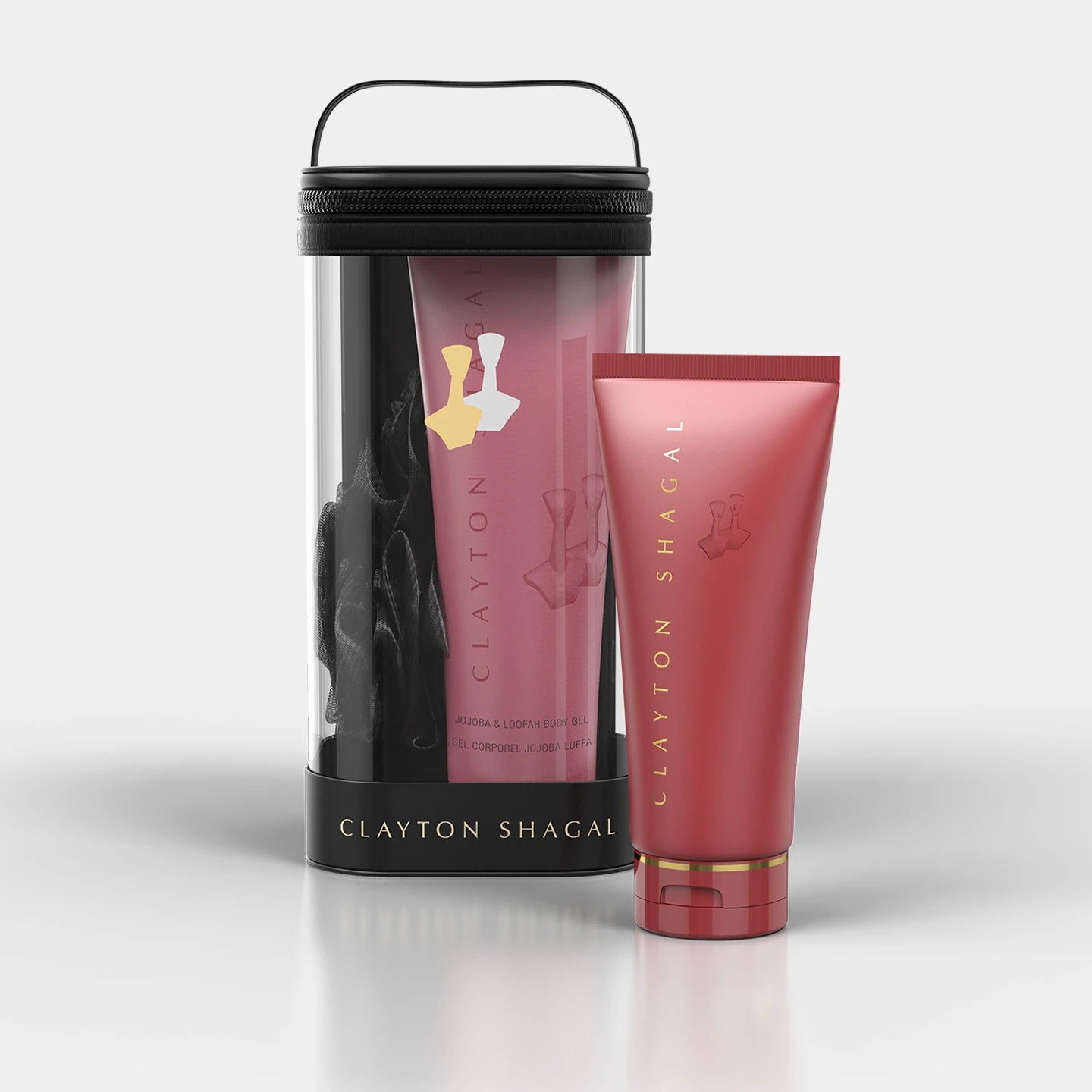Jojoba & Loofah Exfoliating Body Gel and Body Cream Duo